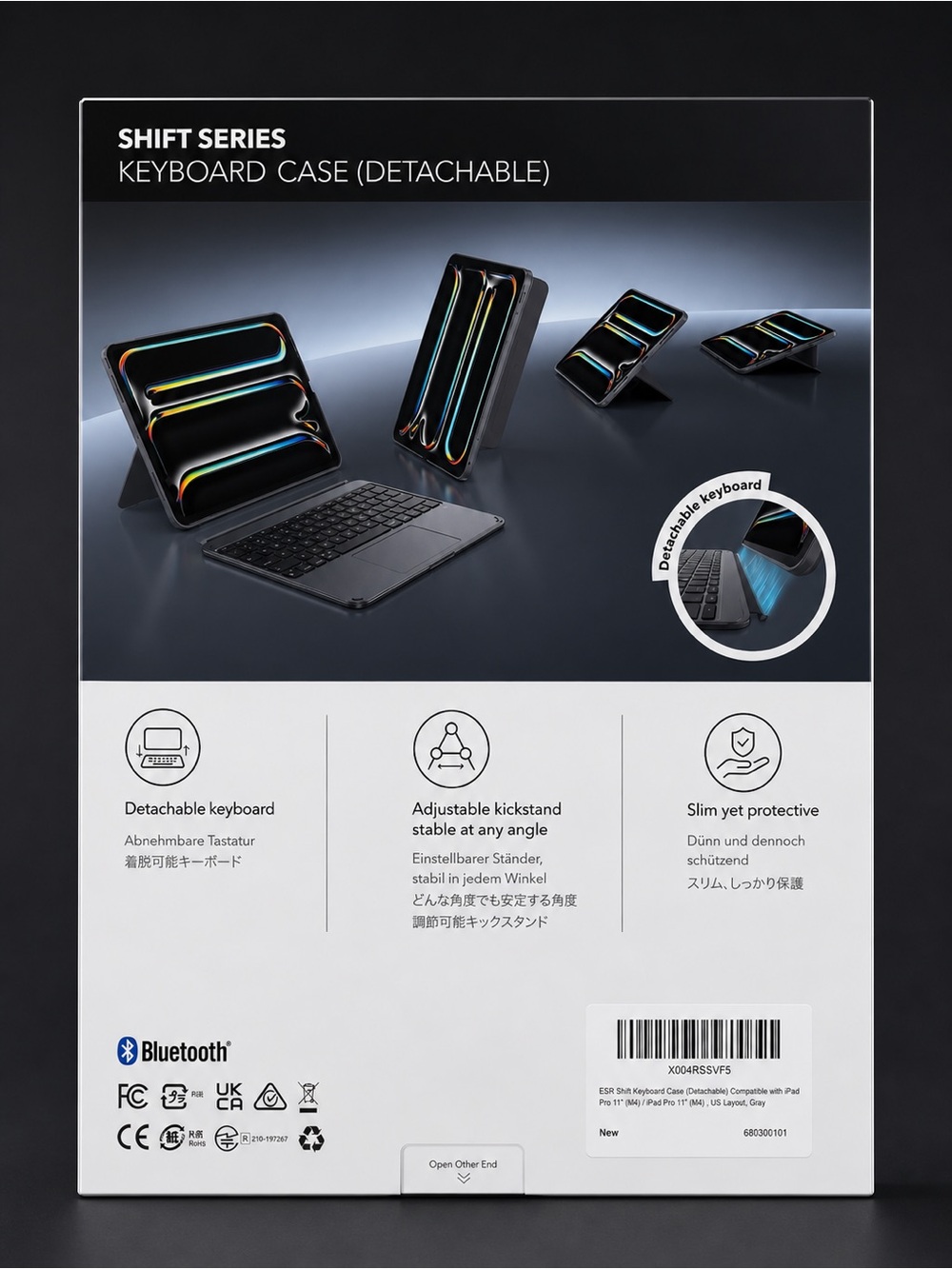 ESR for iPad Pro 13" Case with Keyboard - Picture 2 of 3